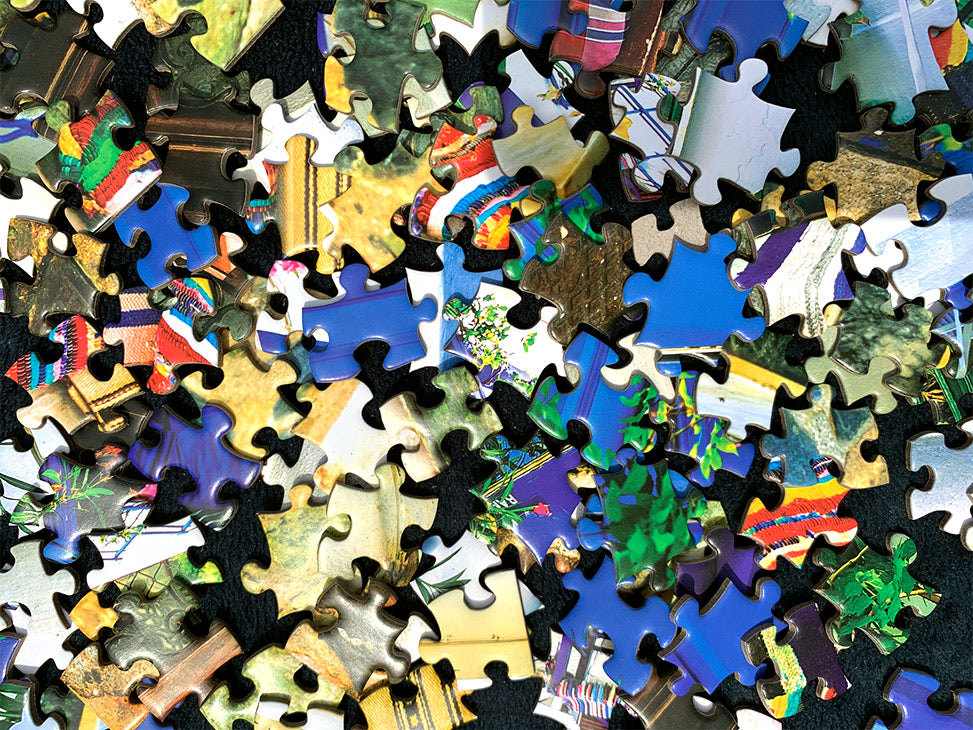 Greek Alley -1000 Piece Jigsaw Puzzle
